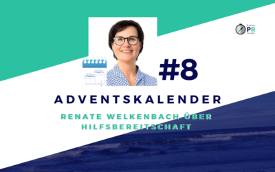 Adventskalender Tür #8: Renate Welkenbach über Hilfsbereitschaft