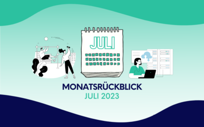 Monatsrückblick Juli 2023: Content-Arbeit, Sprint und Urlaub