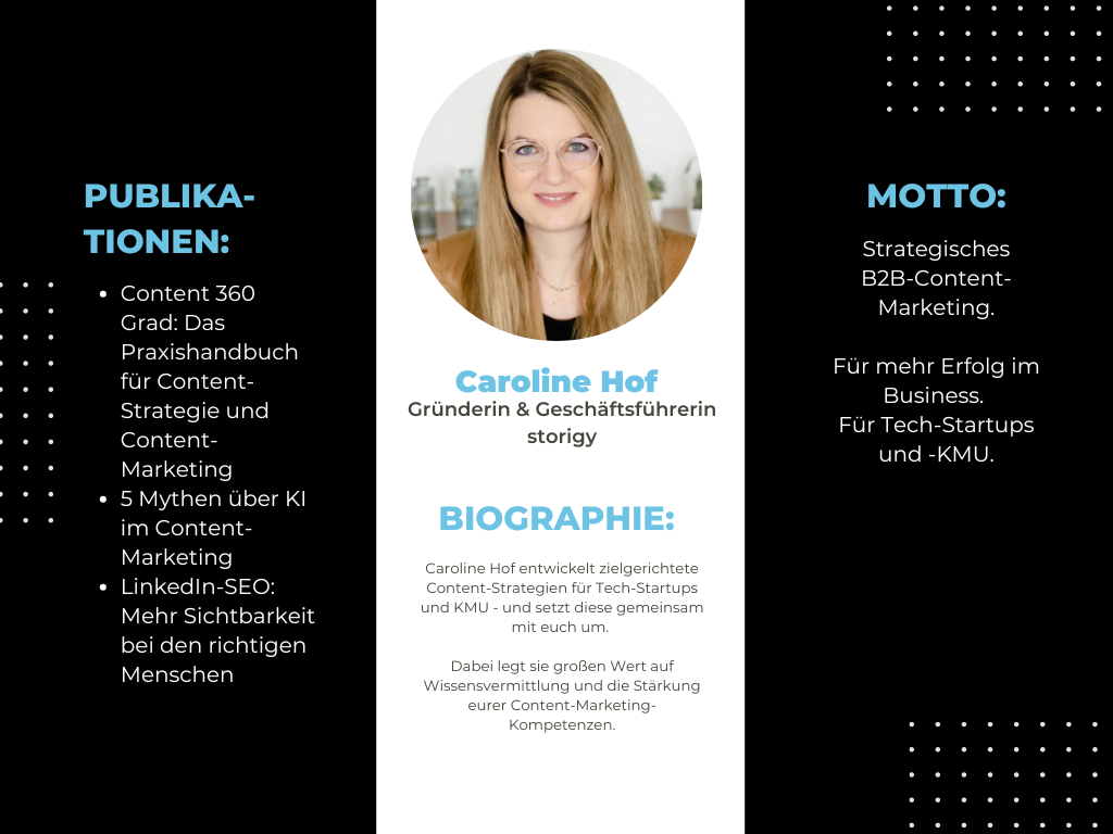 Kurzbio von Caroline Hof