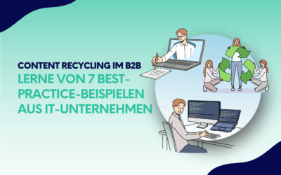 Content Recycling im B2B: Lerne von 7 Best-Practice-Beispielen aus IT-Unternehmen