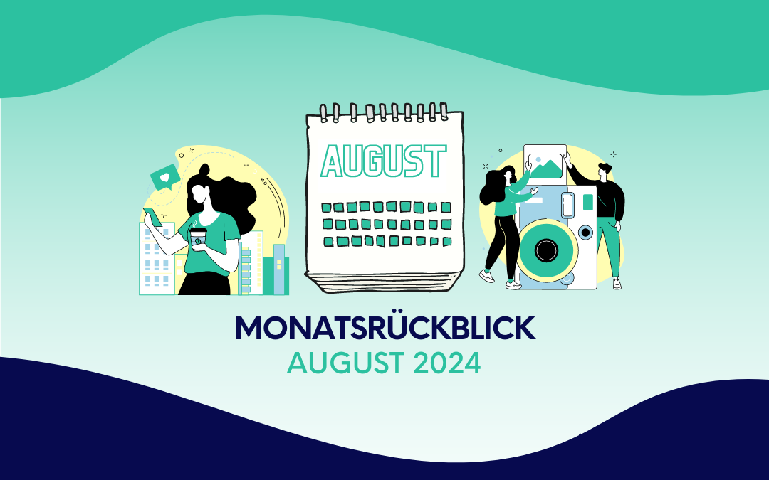 Monatsrückblick August 2024: Aufnahmen, Kaffeeklatsch und Feedback