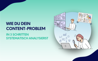 Wie du dein Content-Problem in 3 Schritten systematisch analysierst